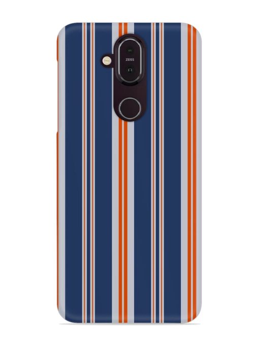 Abstract Vector Geometric Snap Case for Nokia 7.1 Zapvi