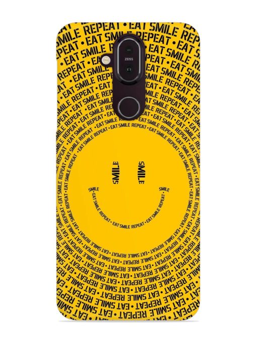 Smiley Snap Case for Nokia 7.1 Zapvi