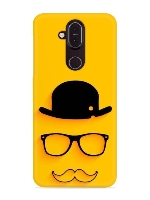 Classic Face Vector Snap Case for Nokia 7.1