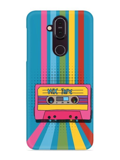 Mix Tape Vactor Snap Case for Nokia 7.1 Zapvi