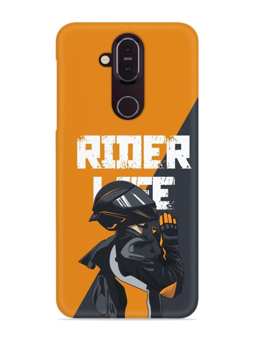 Rider Life Snap Case for Nokia 7.1