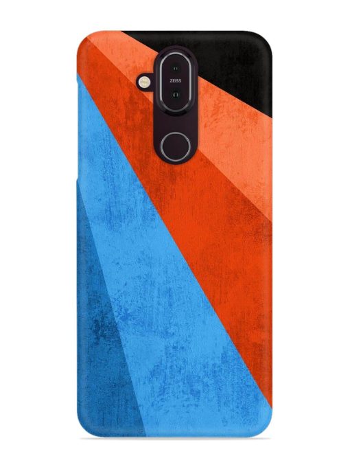 Modern Matte Abstract Snap Case for Nokia 7.1