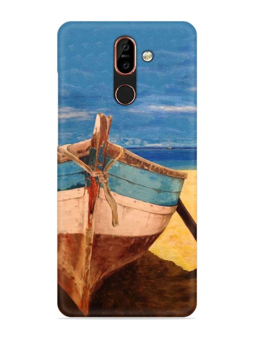 Canvas Painting Snap Case for Nokia 7 Plus Zapvi