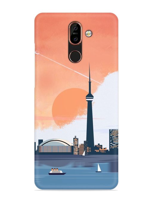 Toronto Canada Snap Case for Nokia 7 Plus Zapvi