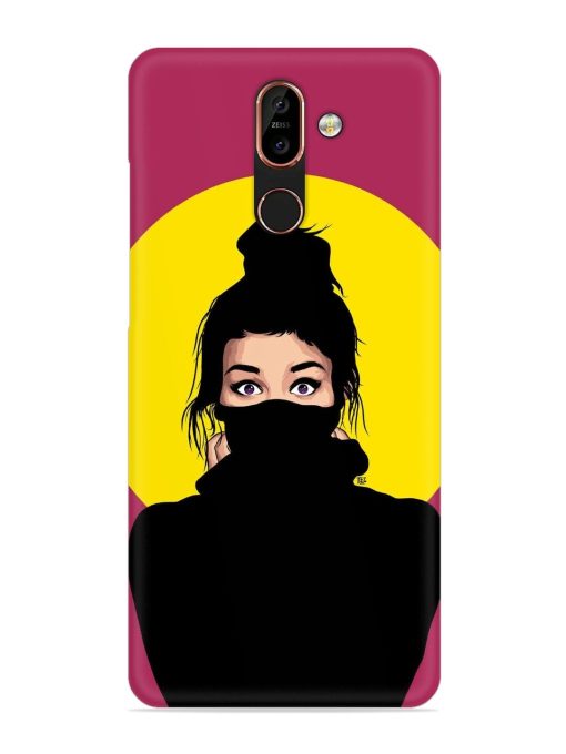 Girly Vector Snap Case for Nokia 7 Plus Zapvi