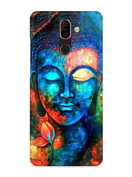 Buddha Painting Snap Case for Nokia 7 Plus Zapvi