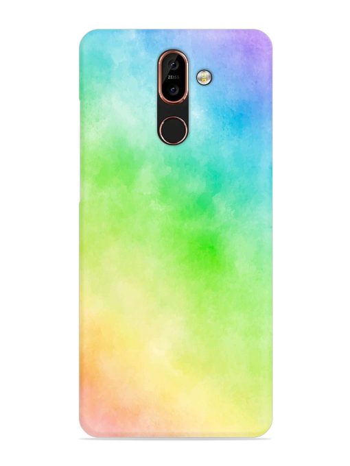 Watercolor Mixture Snap Case for Nokia 7 Plus Zapvi