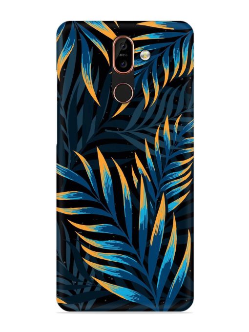 Abstract Leaf Art Snap Case for Nokia 7 Plus Zapvi