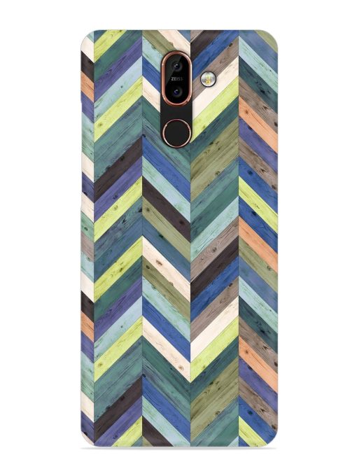 Chevron Random Color Snap Case for Nokia 7 Plus Zapvi