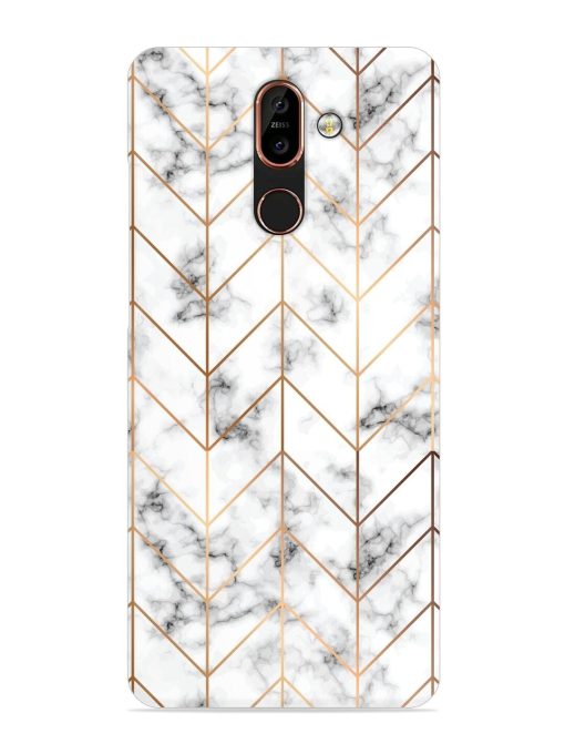 Vector Marble Texture Snap Case for Nokia 7 Plus Zapvi