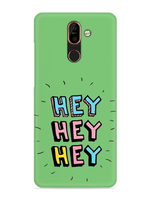 Hey Vector Cartoon Snap Case for Nokia 7 Plus Zapvi