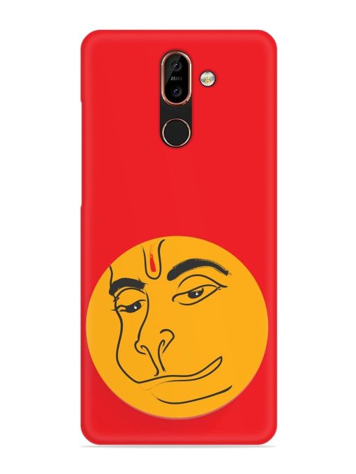 Lord Hanuman Vector Snap Case for Nokia 7 Plus Zapvi