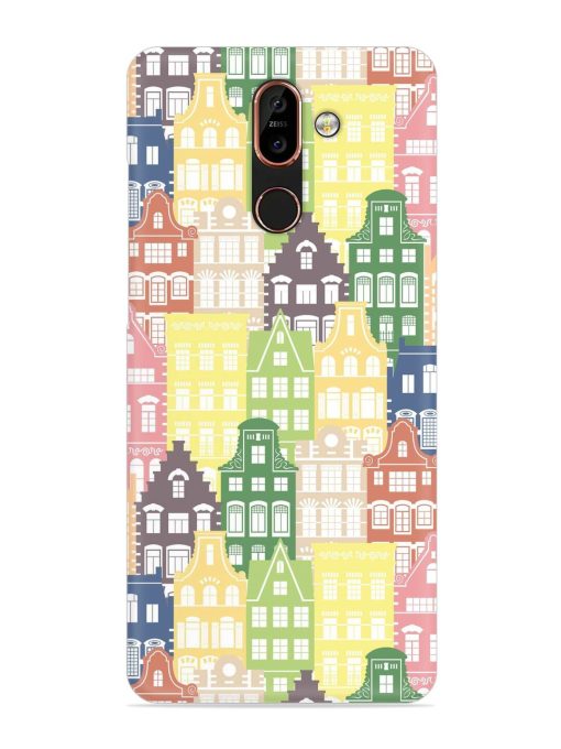 Seamless Shapes Pattern Snap Case for Nokia 7 Plus Zapvi