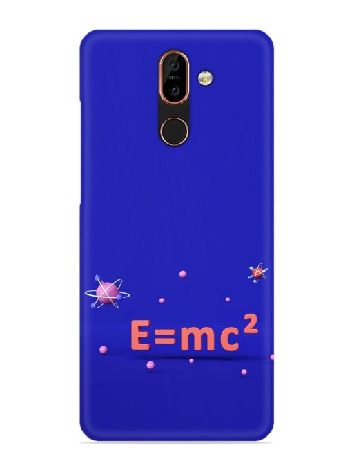 Formula Relativity Equation Snap Case for Nokia 7 Plus Zapvi