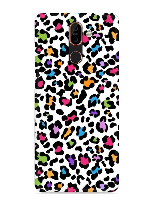 Seamless Leopard Pattern Snap Case for Nokia 7 Plus Zapvi