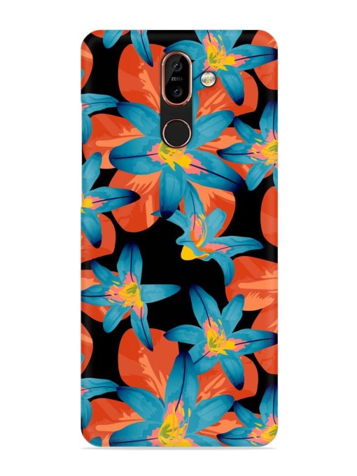 Philippine Flowers Seamless Snap Case for Nokia 7 Plus Zapvi