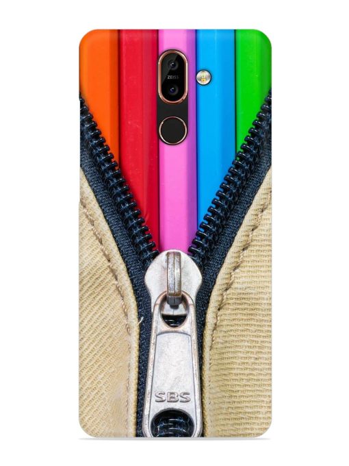 Zip In Color Snap Case for Nokia 7 Plus Zapvi