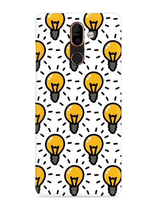 Light Bulb Seamless Snap Case for Nokia 7 Plus Zapvi