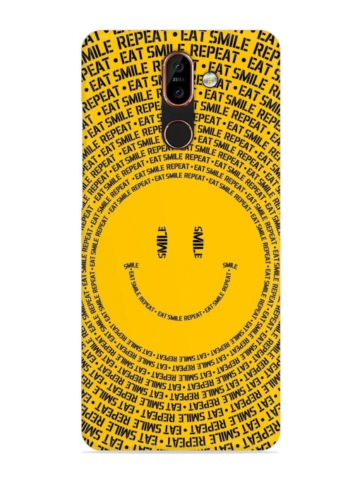 Smiley Snap Case for Nokia 7 Plus Zapvi