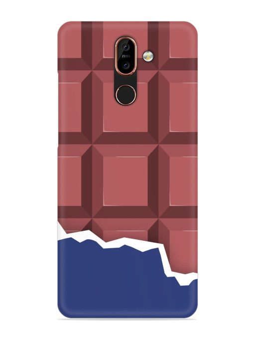 Chocolate Vector Art Snap Case for Nokia 7 Plus Zapvi