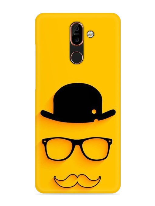 Classic Face Vector Snap Case for Nokia 7 Plus Zapvi