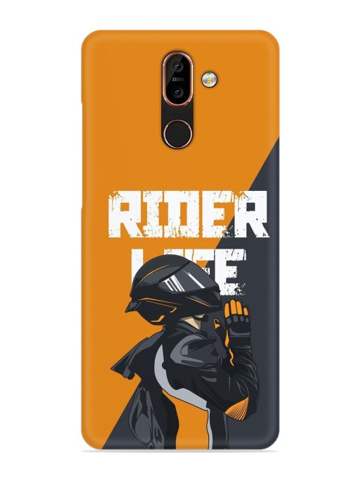 Rider Life Snap Case for Nokia 7 Plus Zapvi