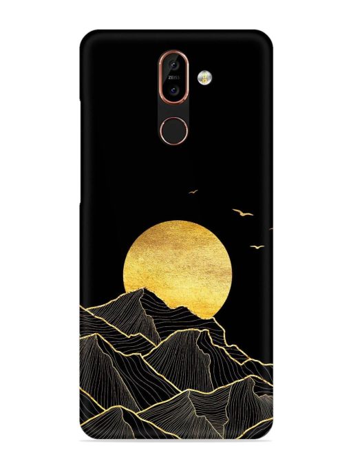 Golden Sunrise Snap Case for Nokia 7 Plus Zapvi