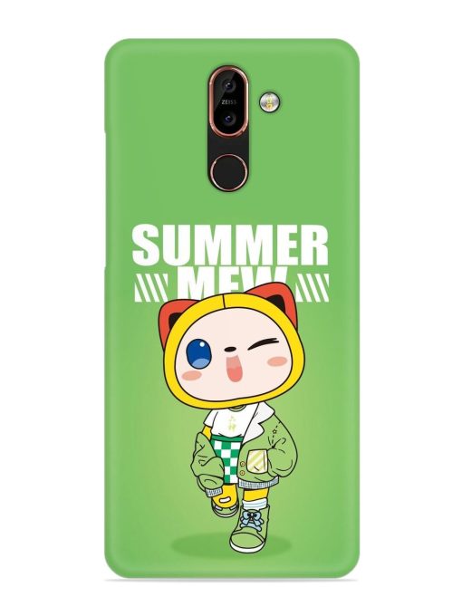 Summer Mew Snap Case for Nokia 7 Plus Zapvi