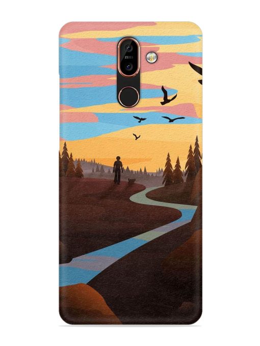 Natural Landscape Art Snap Case for Nokia 7 Plus Zapvi