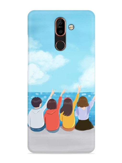 Happy Kids Snap Case for Nokia 7 Plus Zapvi