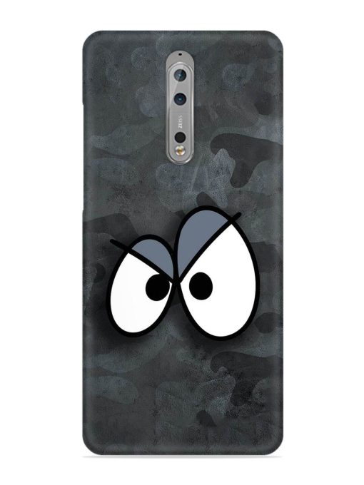 Big Eyes Night Mode Snap Case for Nokia 8 Zapvi