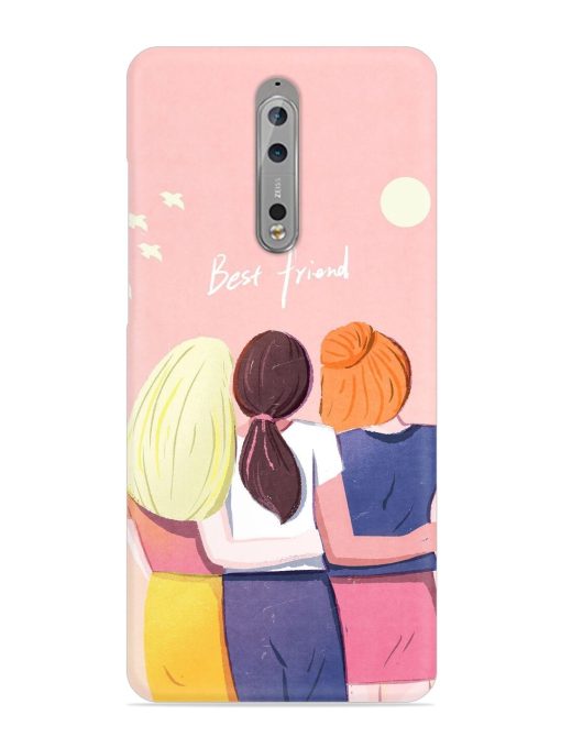 Friendship Day Snap Case for Nokia 8