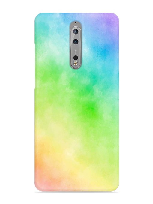 Watercolor Mixture Snap Case for Nokia 8 Zapvi