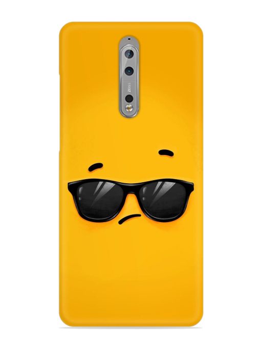 Attitude Glass Art Snap Case for Nokia 8