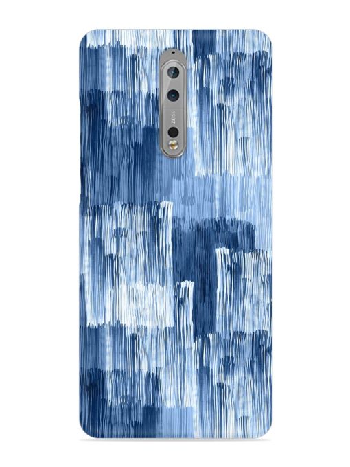 Abstract Pattern Stripes Snap Case for Nokia 8 Zapvi