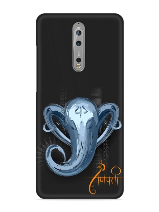 Illustration Lord Ganpati Snap Case for Nokia 8 Zapvi