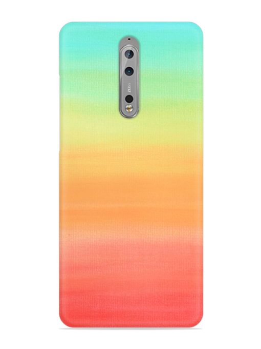 Background Sky Watercolor Snap Case for Nokia 8 Zapvi