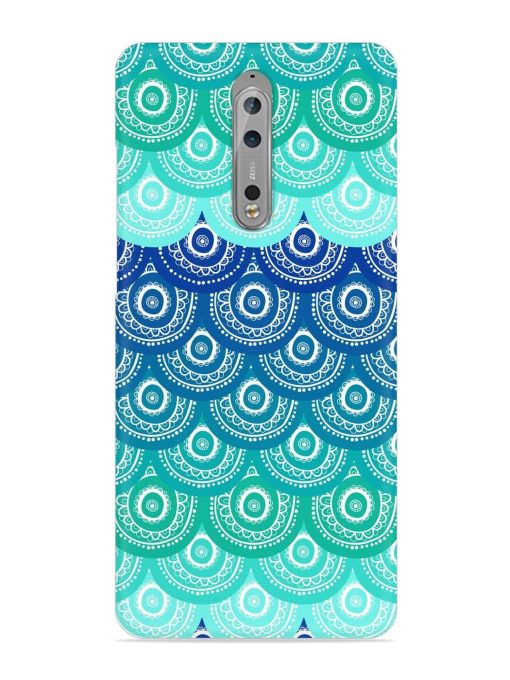 Ethnic Seamless Pattern Snap Case for Nokia 8