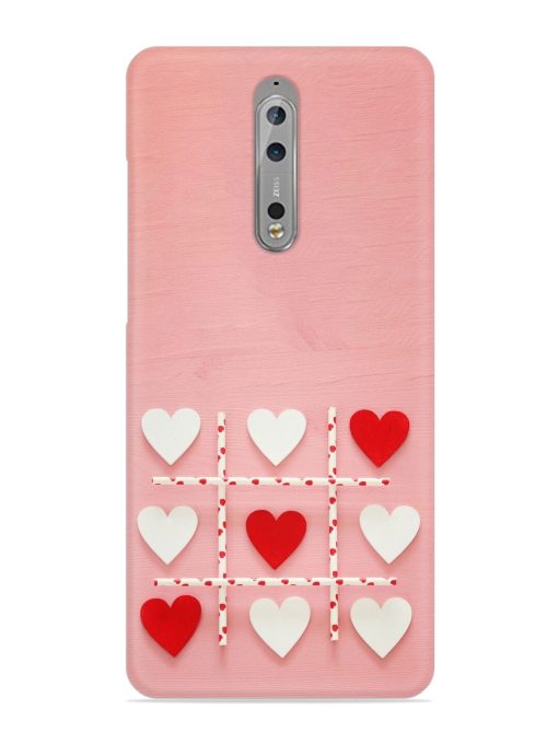 Valentines Day Concept Snap Case for Nokia 8 Zapvi