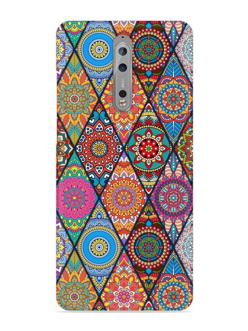 Seamless Tile Pattern Snap Case for Nokia 8