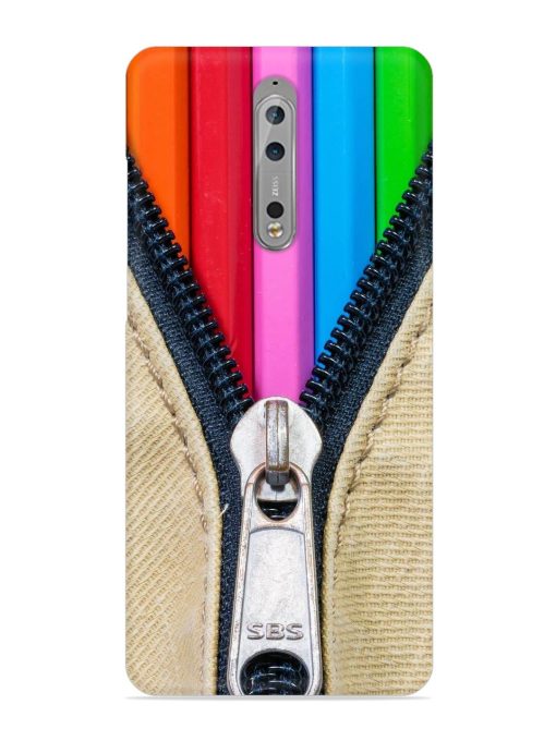 Zip In Color Snap Case for Nokia 8 Zapvi