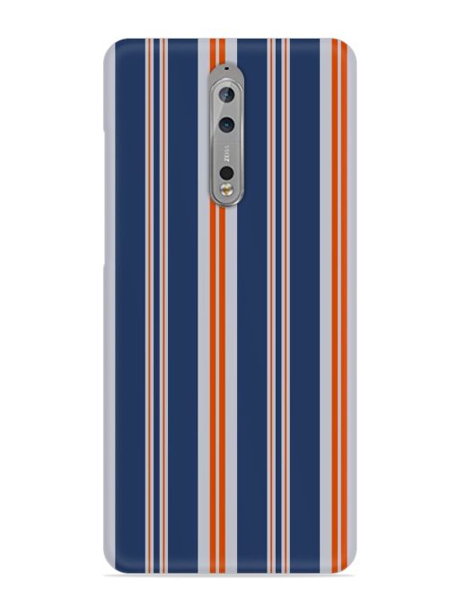 Abstract Vector Geometric Snap Case for Nokia 8 Zapvi