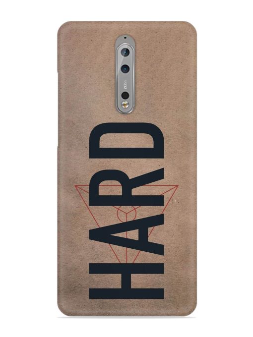 Hard Typo Snap Case for Nokia 8 Zapvi