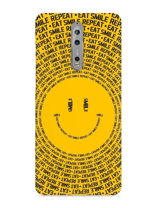 Smiley Snap Case for Nokia 8