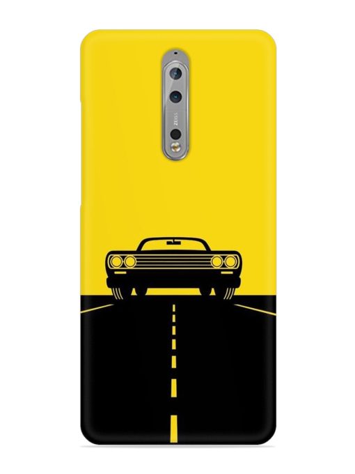 Classic Car Snap Case for Nokia 8 Zapvi