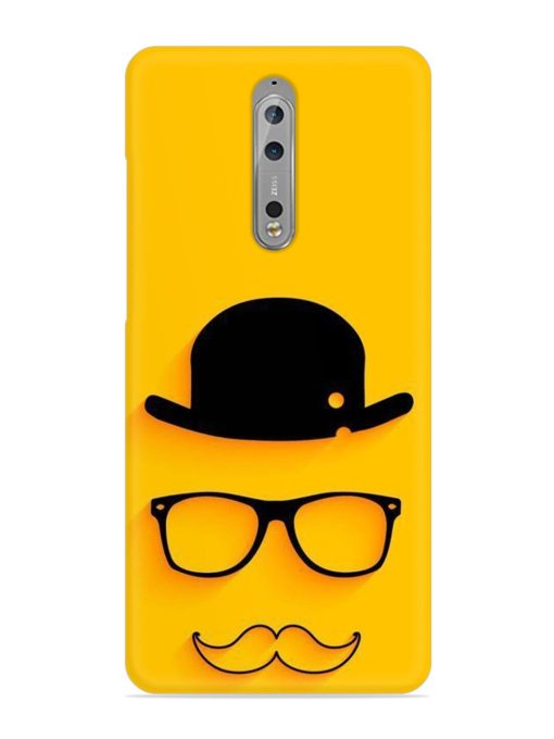 Classic Face Vector Snap Case for Nokia 8 Zapvi