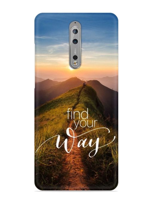 Find Your Way Snap Case for Nokia 8