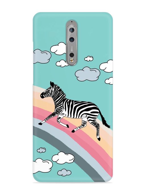 Running Zebra Snap Case for Nokia 8