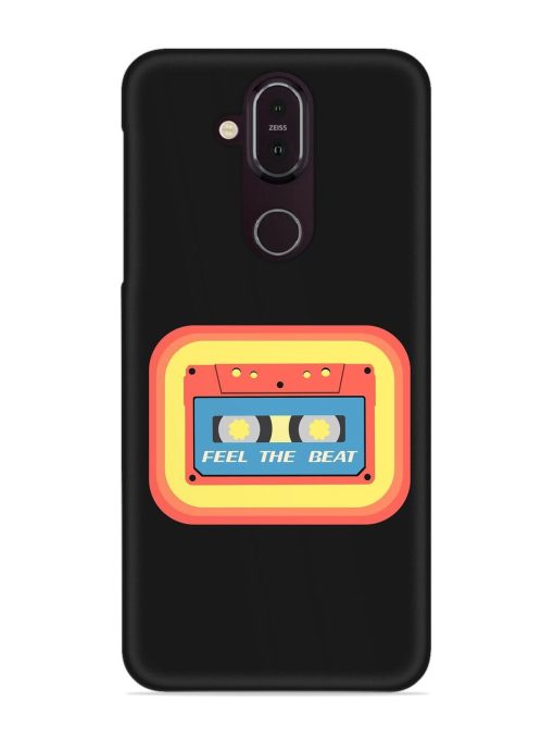 Music Fill The Best Snap Case for Nokia 8.1 Zapvi