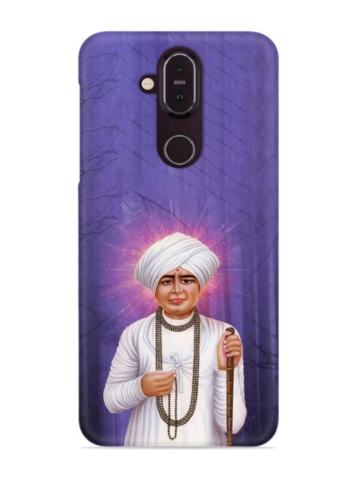 Jalaram Bapa Virpur Snap Case for Nokia 8.1 Zapvi